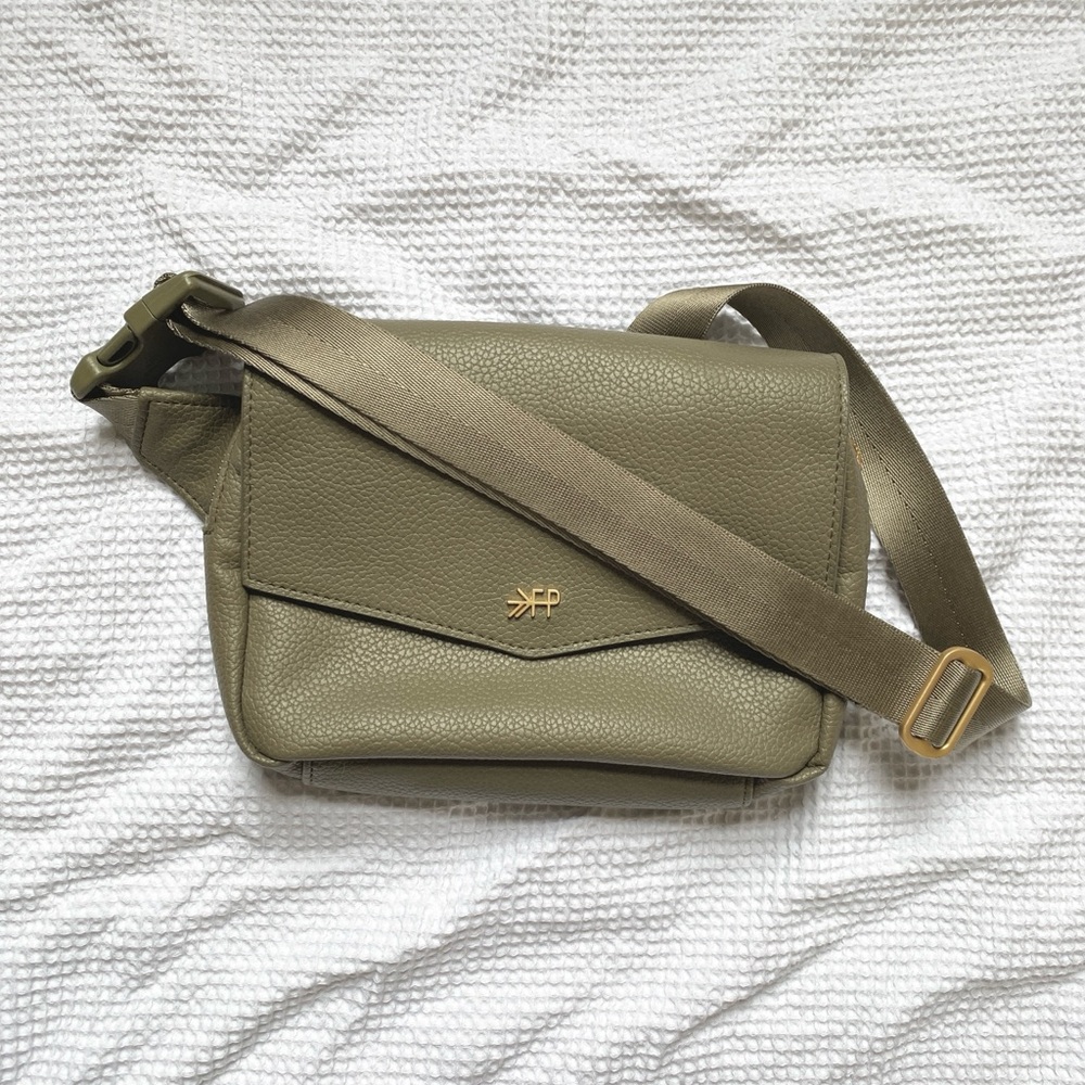 Freshly Picked Olive Crossbody Belt Bag
